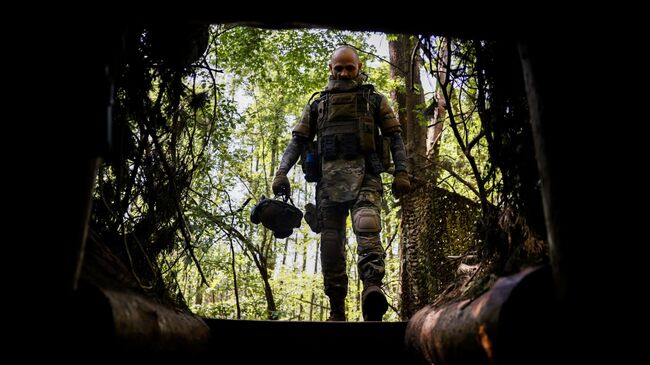 Украинский военнослужащий