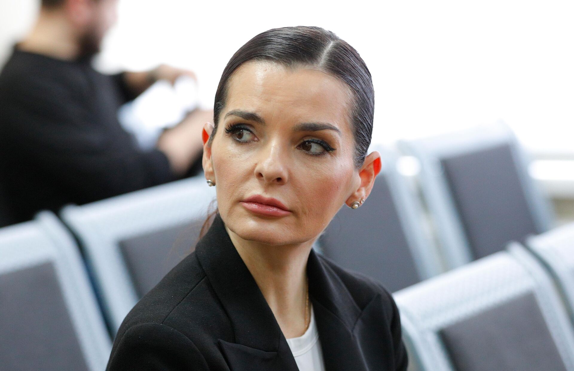 Глава Гагаузии Евгения Гуцул на слушании по ее делу в районном суде в Кишиневе Глава Гагаузии Евгения Гуцул на слушании по ее делу в районном суде в Кишиневе - РИА Новости, 1920, 05.08.2025