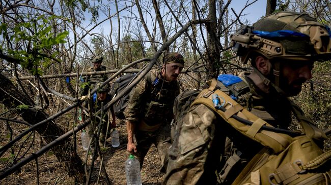 Украинские военнослужащие