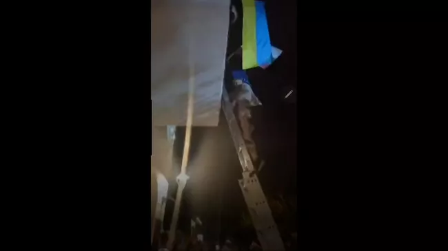 В польском городе Бяла-Подляска с мэрии сняли украинский флаг