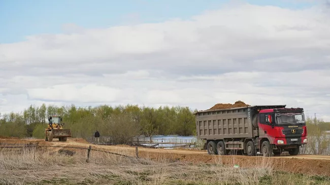 Ликвидация последствий паводка в Тюменской области