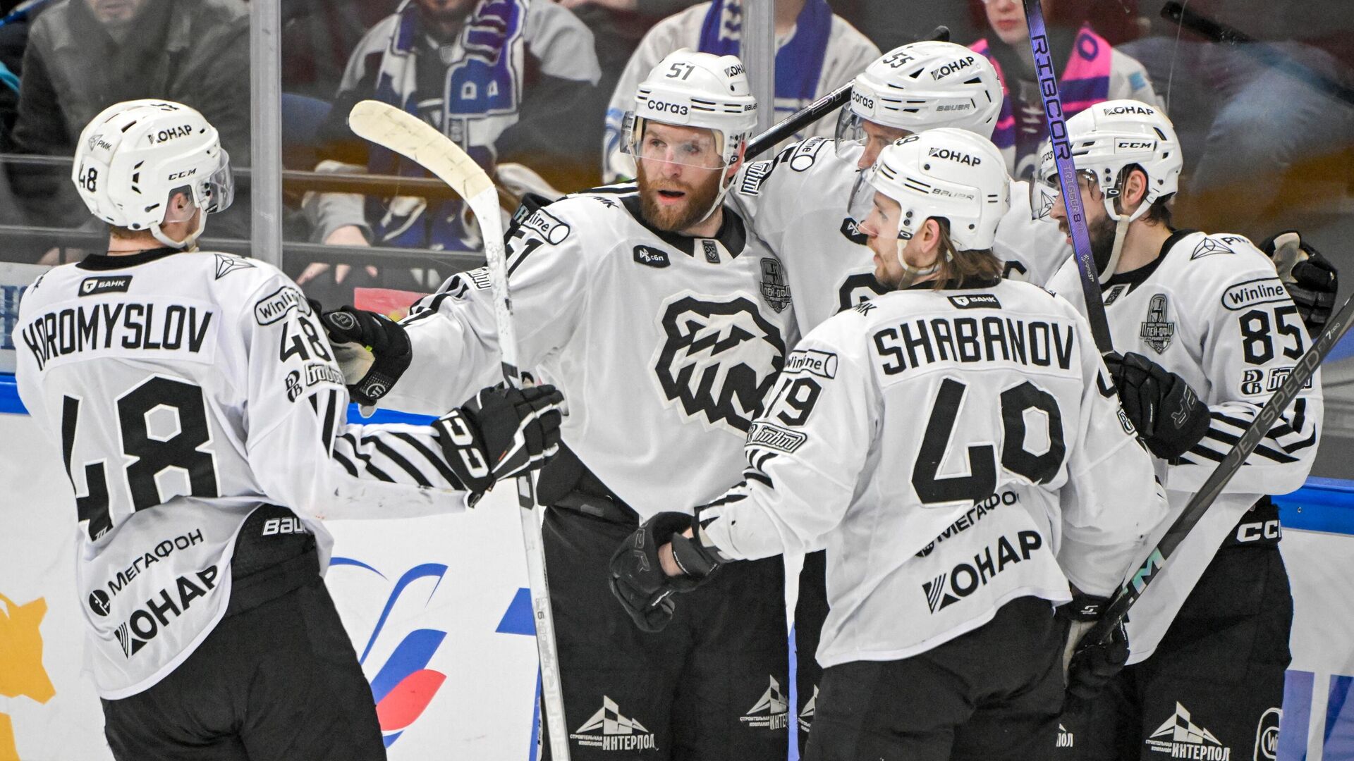 Хоккей. КХЛ. Динамо (Москва) - Трактор (Челябинск) - РИА Новости, 1920, 02.10.2025