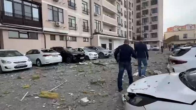 Последствия атаки ВСУ на Новороссийск