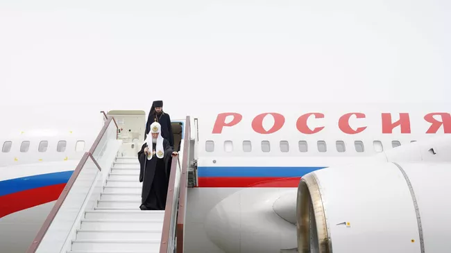 Патриарх Кирилл прибыл с визитом в Азербайджан