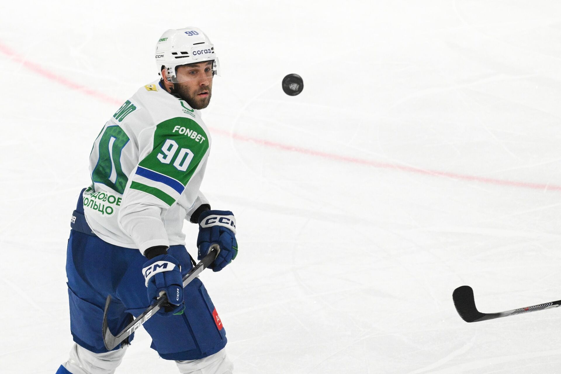 Игрок ХК Салават Юлаев Джош Ливо - РИА Новости, 1920, 06.09.2025