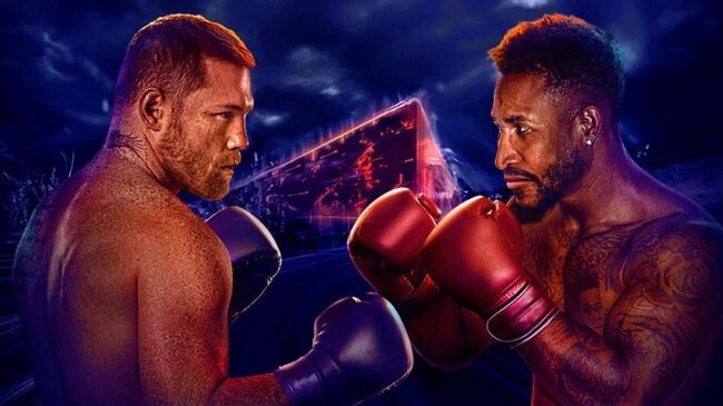 Постер боя Канело VS Скалл