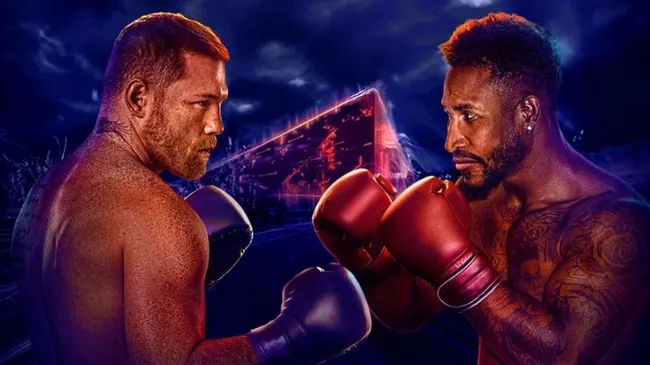 Постер боя Канело VS Скалл