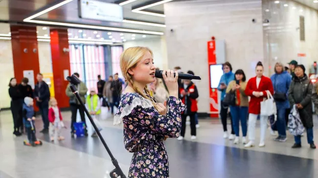 В московском метро пройдет акция Голоса Победы