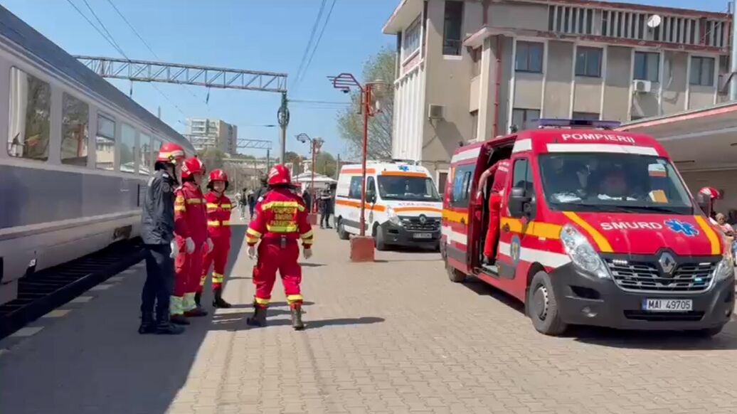 В Румынии при столкновении поездов пострадали 25 человек
