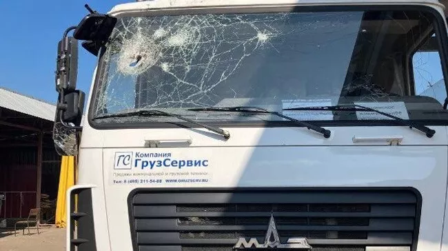 Последствия атаки дронов ВСУ в Кременной в ЛНР