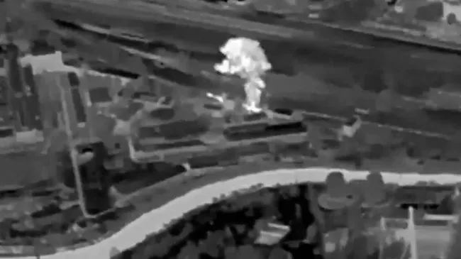 Уничтожение склада боеприпасов и ПВД бригады ВСУ