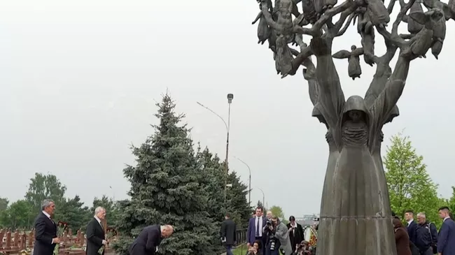 Мишустин на мемориале Город ангелов