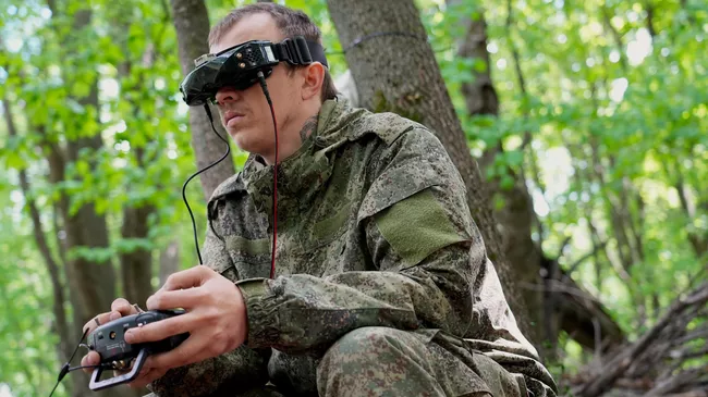 Управление FPV-дроном