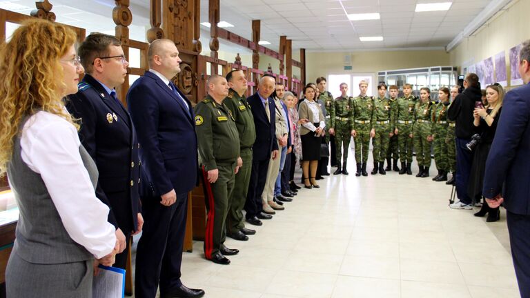 Участники открытия фотовыставки Освобождение. Путь к Победе. Освобождение Европы Участники открытия фотовыставки Освобождение. Путь к Победе. Освобождение Европы