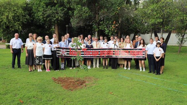 Международная  акция Сад Памяти, посвященная 80-летию Победы в Великой Отечественной войне, в Камбодже