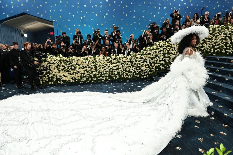 Певица Дайана Росс на ковровой дорожке Met Gala 2025 в Метрополитен-музее в Нью-Йорке Певица Дайана Росс на ковровой дорожке Met Gala 2025 в Метрополитен-музее в Нью-Йорке