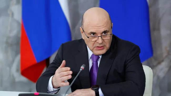Председатель правительства РФ Михаил Мишустин проводит совещание по вопросу О развитии аэродромной и аэровокзальной инфраструктуры в Российской Федерации
