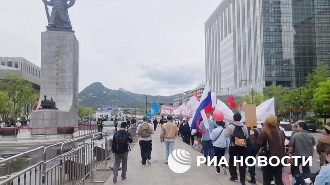 Рекордное по масштабу шествие Бессмертного полка и концерт в честь Дня Победы в Сеуле