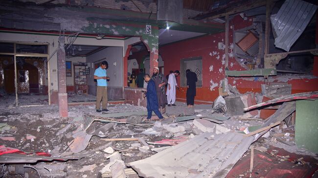 Последствия ракетной атаки Индии по территории Пакистана