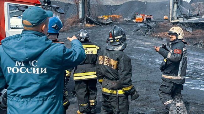 Пожар на угольной фабрике в Нерюнгри. 7 мая 2025