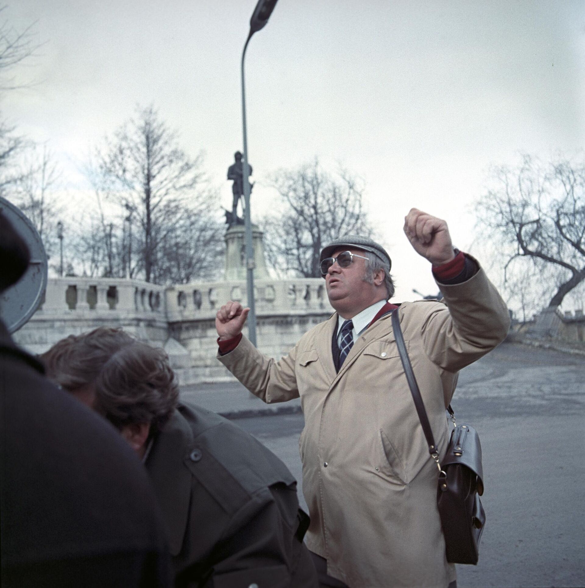 Юрий Озеров на съемках художественного фильма Солдаты свободы - РИА Новости, 1920, 07.05.2025