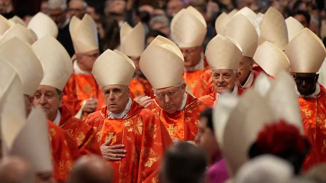 Торжественная месса pro eligendo Pontifice в соборе Святого Петра в Ватикане. 7 мая 2025