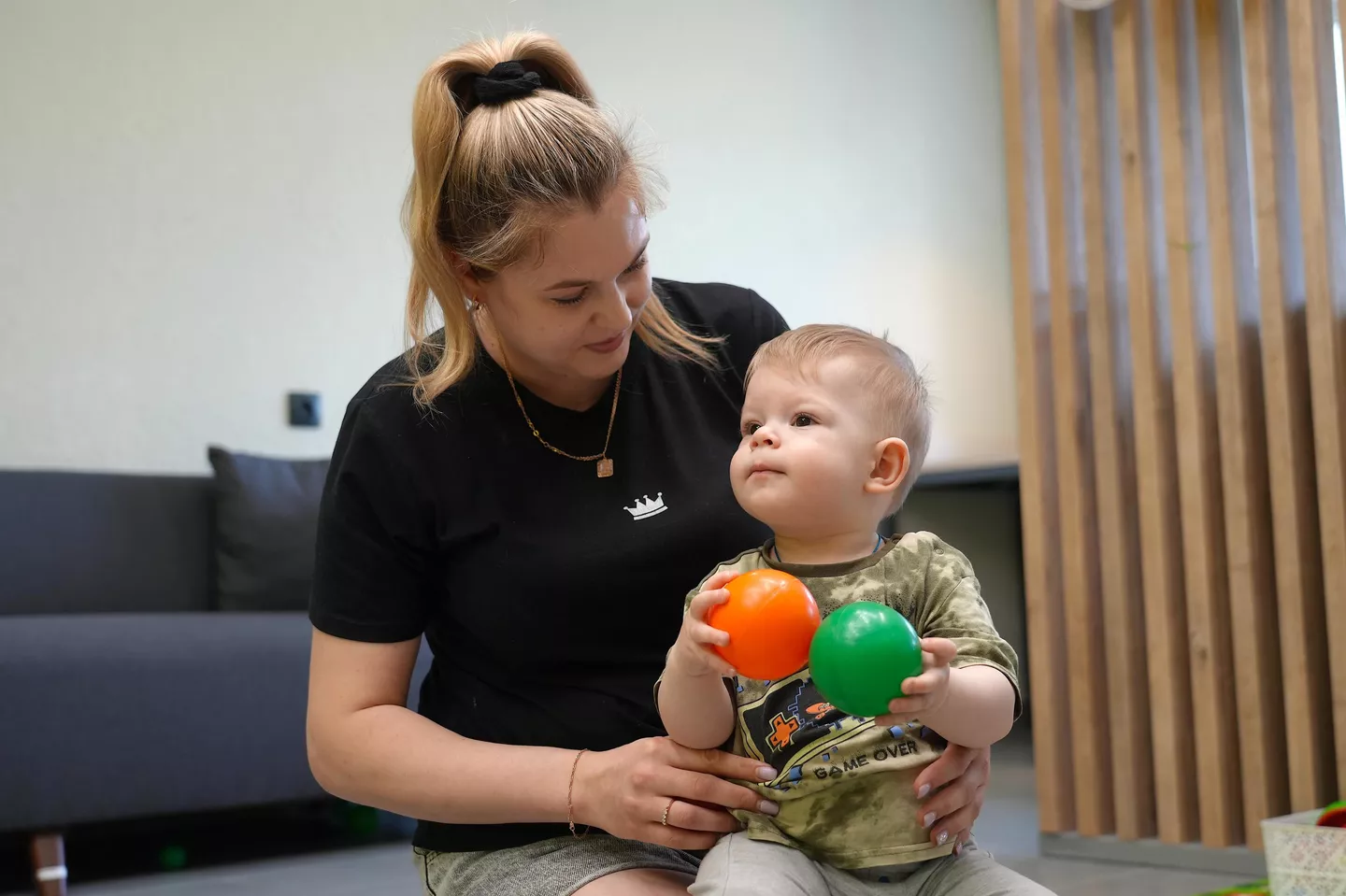 Светлана с младшим сыном