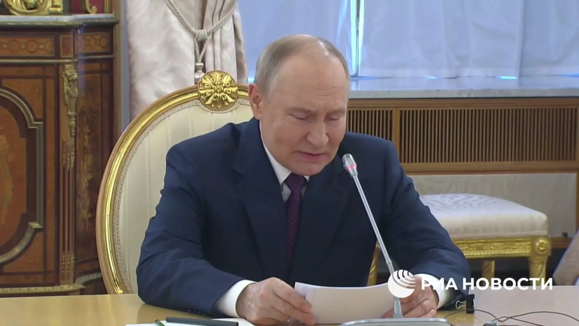 Путин: Мы развиваем наши связи во благо народов обеих стран и не против кого бы то ни было - РИА Новости, 1920, 08.05.2025