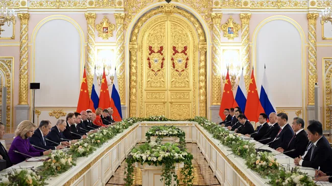 Переговоры России и Китая