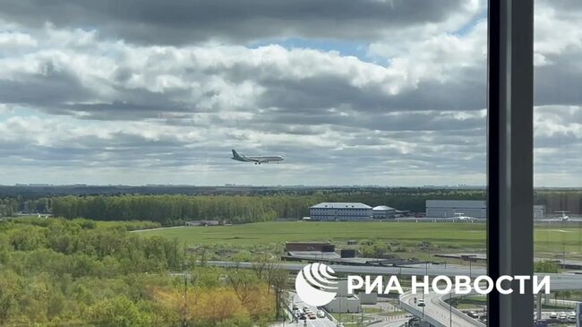 Прибытие Президента Казахстана Токаева в Россию