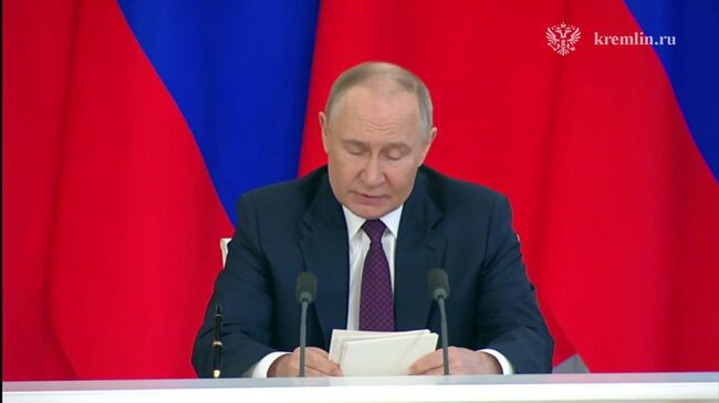 Заявление Путина по итогам российско-китайских переговоров