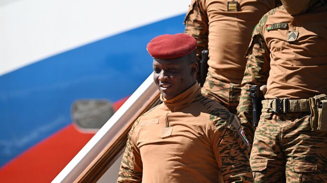 Президент Буркина-Фасо Ибрагим Траоре прибыл в Москву для участия в праздновании 80-летия Победы. 8 мая 2025