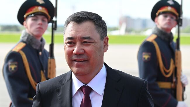 Президента Киргизии Садыр Жапаров Президента Киргизии Садыр Жапаров