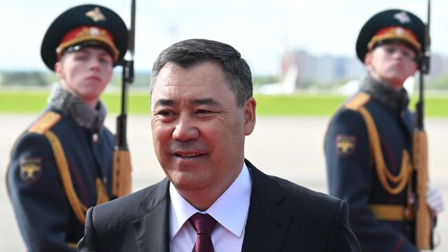 Президент Киргизии Садыр Жапаров