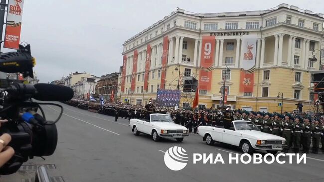 Военный парад во Владивостоке 