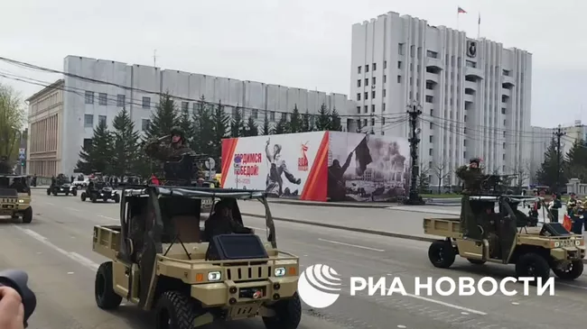 Парад Победы в в Хабаровске 