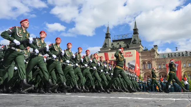 Москва. Военный парад, посвященный 80-летию Победы в Великой Отечественной войне