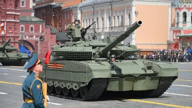 Парад в честь Дня Победы на Красной площади в Москве