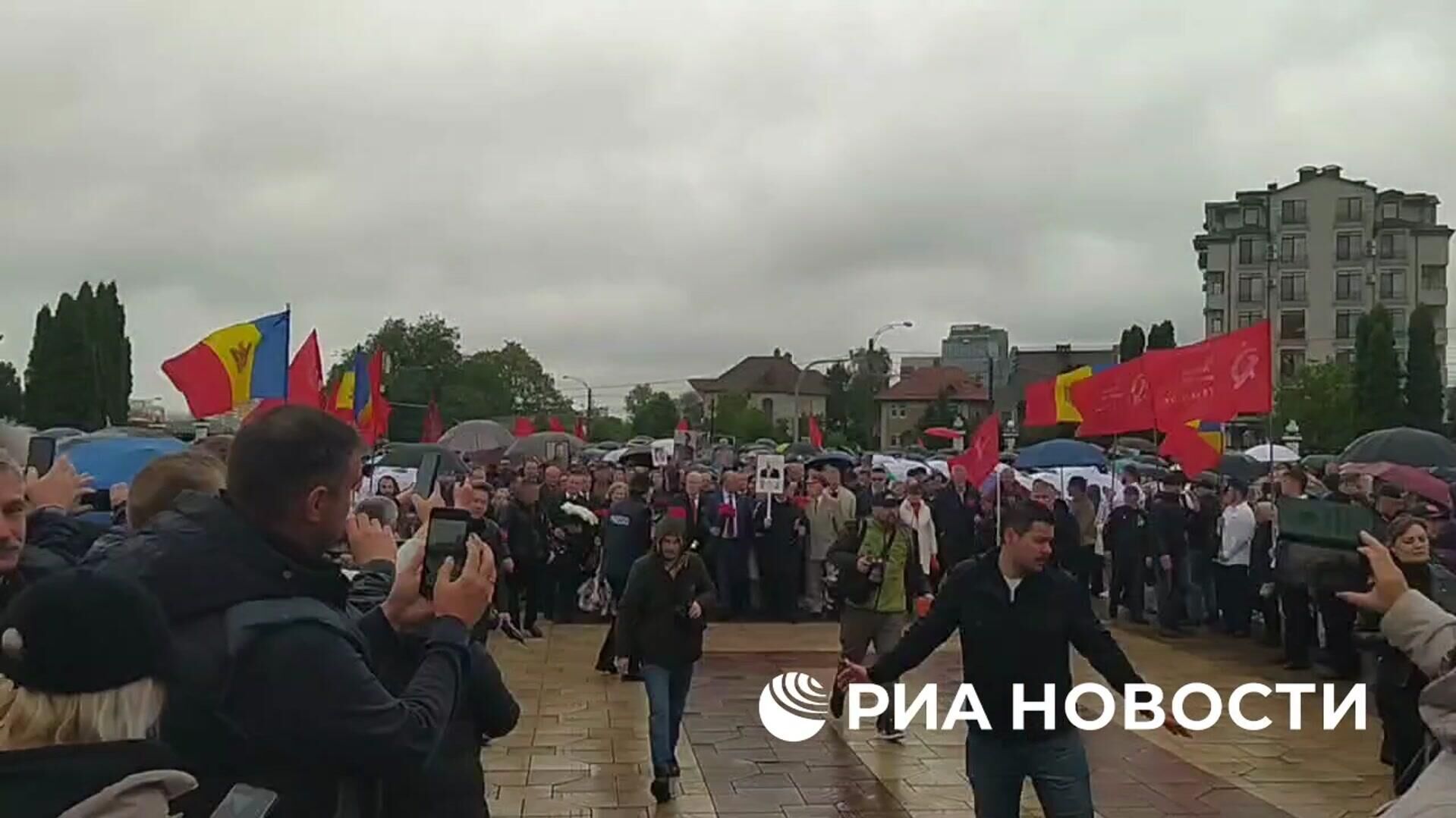 Марш Победы В Кишиневе - РИА Новости, 1920, 09.05.2025