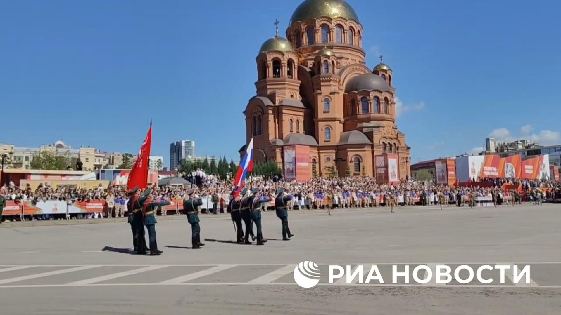 Парад Победы в Волгограде Парад Победы в Волгограде - РИА Новости, 1920, 09.05.2025