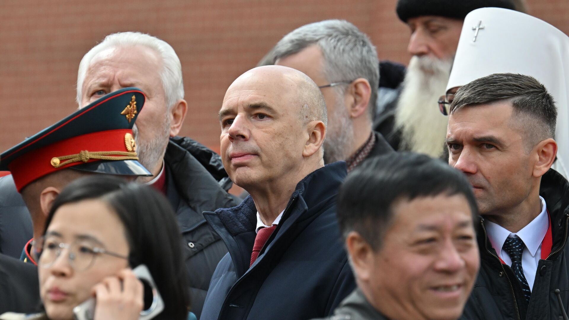 Министр финансов РФ Антон Силуанов на военном параде, посвященном 80-летию Победы - РИА Новости, 1920, 09.05.2025