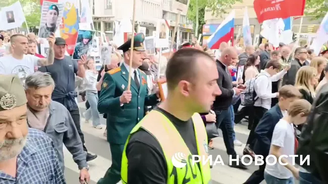 Бессмертный полк в Белграде