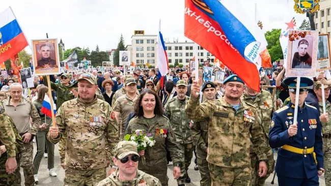 Бессмертный полк в Ставрополе