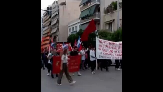 Бессмертный полк в Афинах