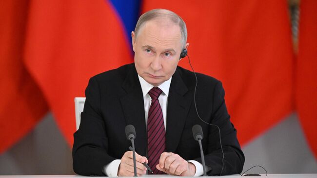 Президент России Владимира Путин