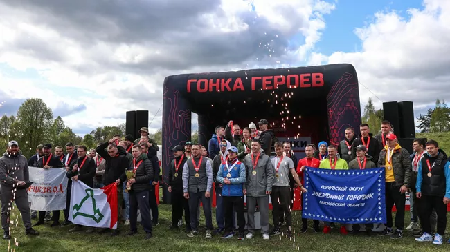 Забег Наследники Победы в Подмосковье