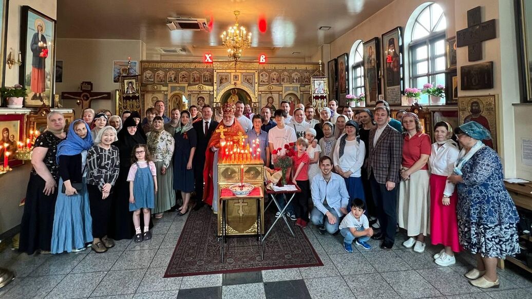 В храме РПЦ в Токио прошла служба о погибших во время Великой Отечественной