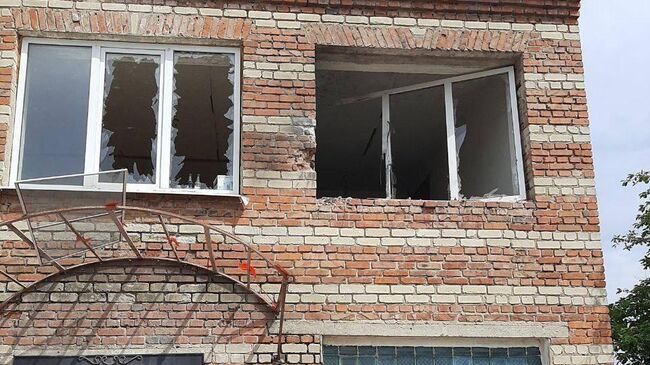 Последствия атаки со стороны ВСУ в Белгородской области