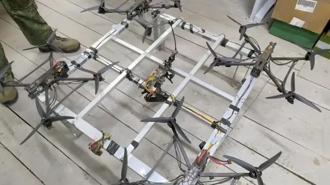 Боец полевой лаборатории БПЛА о применении нового FPV-дрона-трансформера Вобла