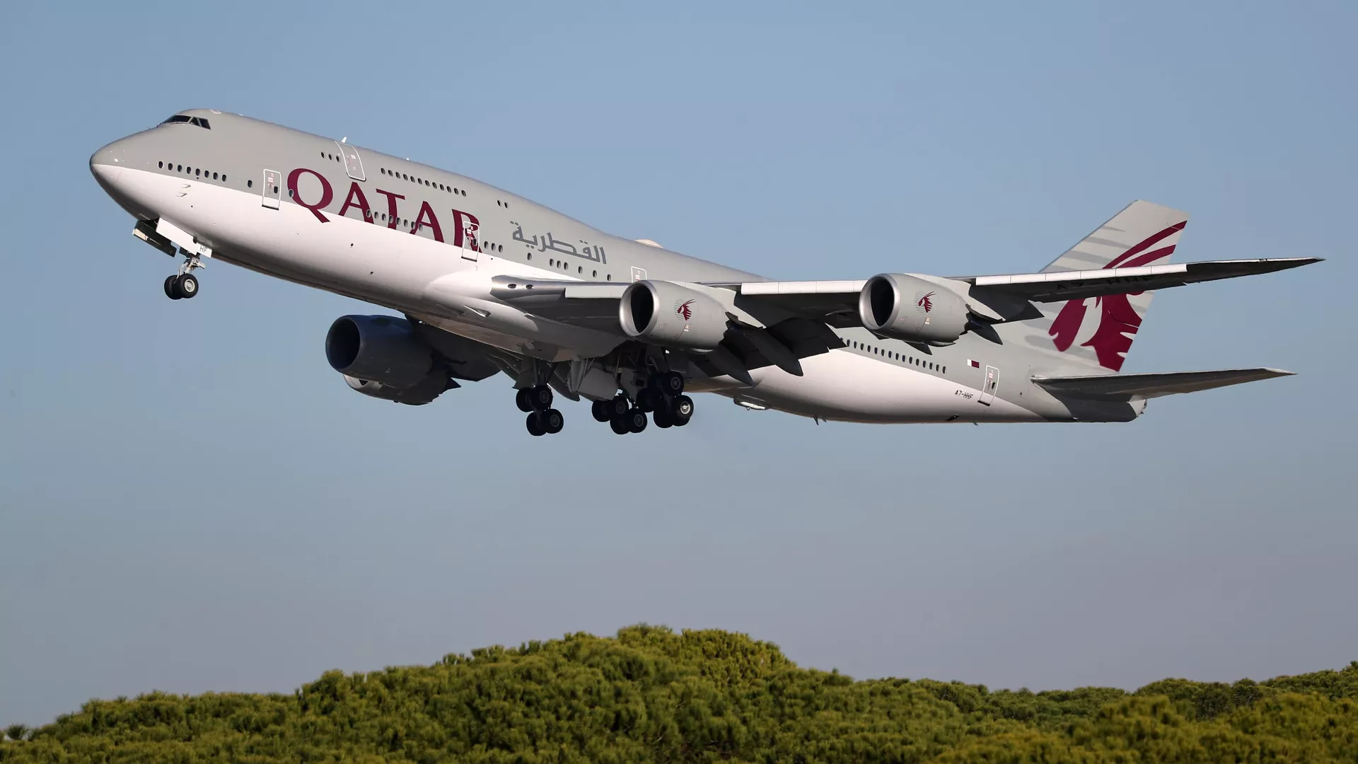 Boeing 747-8 компании Qatar Amiri Flight - РИА Новости, 1920, 12.05.2025